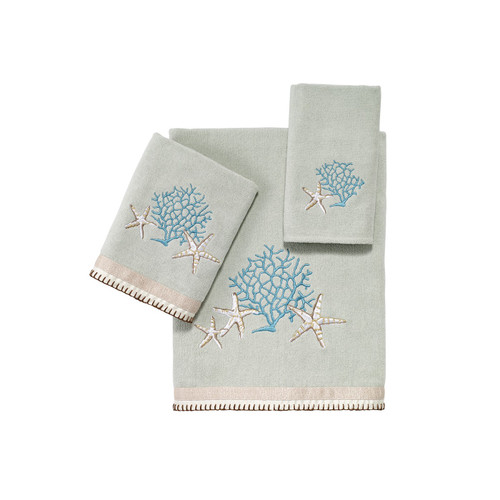avanti linens Beachcomber Towel Collection Seafoam