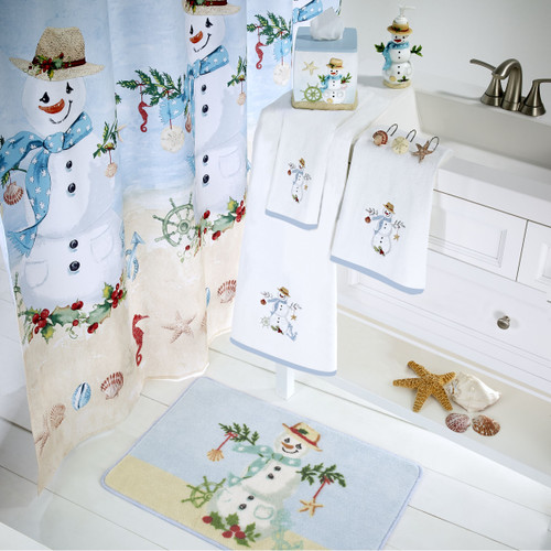 avanti linens Coastal Snowman
