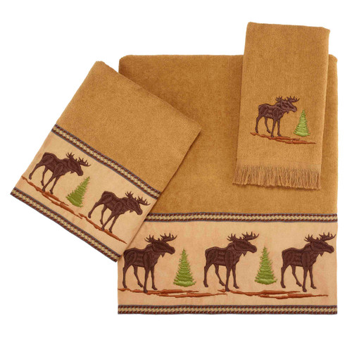 avanti linens Forestry Towel Collection Nutmeg