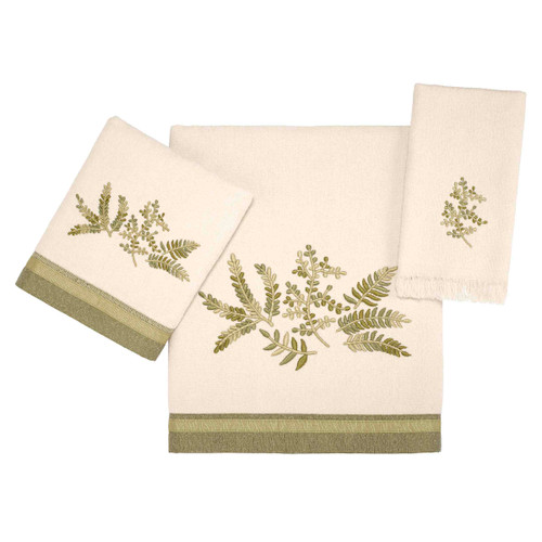 avanti linens Greenwood Towel Collection Ivory
