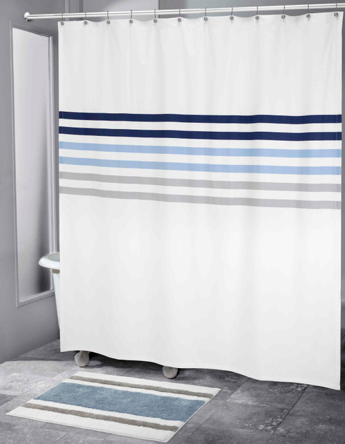 avanti linens Izod Augusta Stripe Shower Curtain