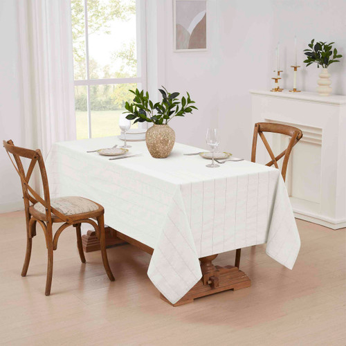 avanti linens Izod Chadwick White Table Linens