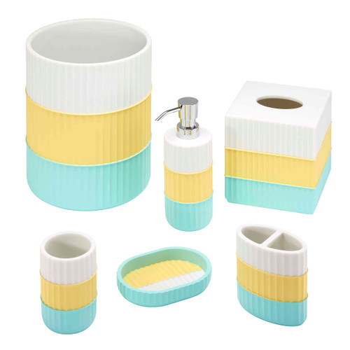 avanti linens Izod Clubhouse Stripe Aqua