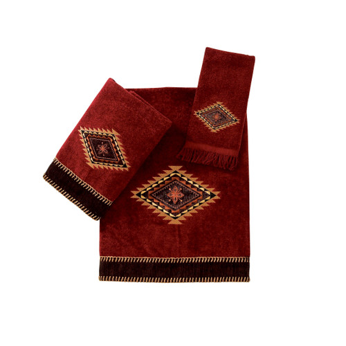 avanti linens Mojave Towel Collection Brick