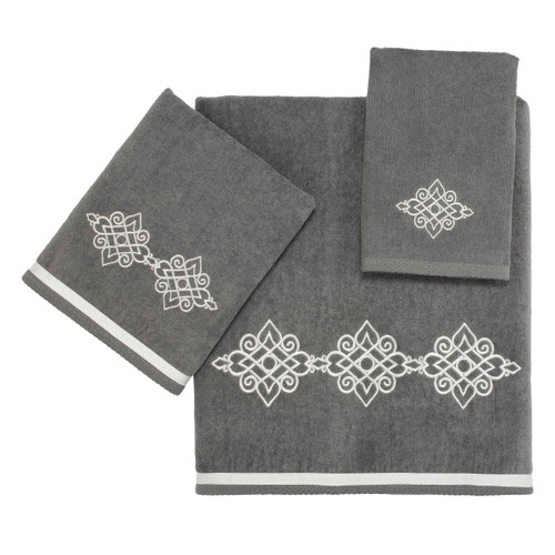 avanti linens Riverview Towel Collection Nickel