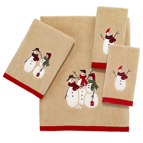 avanti linens Snowmen Gathering Towel Collection