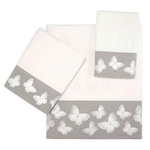 avanti linens Yara Towel Collection White