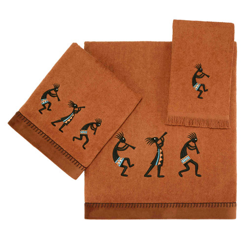 avanti linens Zuni Towel Collection Copper