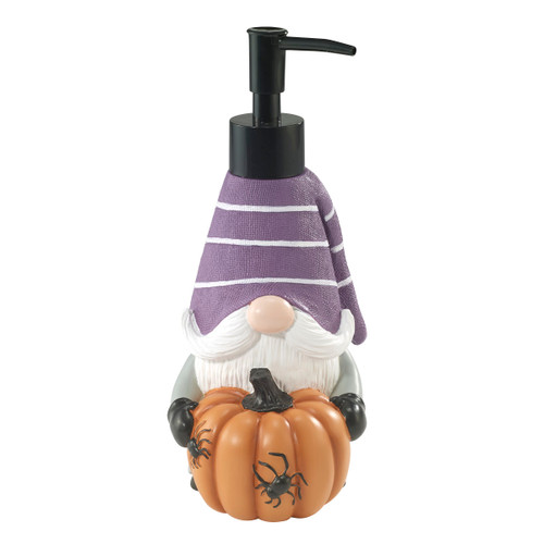 avanti linens Gnome with Purple Hat Lotion Dispenser