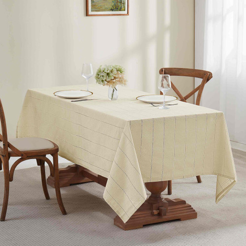 avanti linens Izod Chadwick Linen/Gold Table Linens