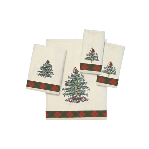 avanti linens Spode Christmas Tree® Tartan Towel Collection