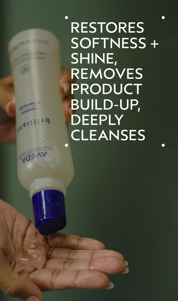 aveda brilliant™ shampoo