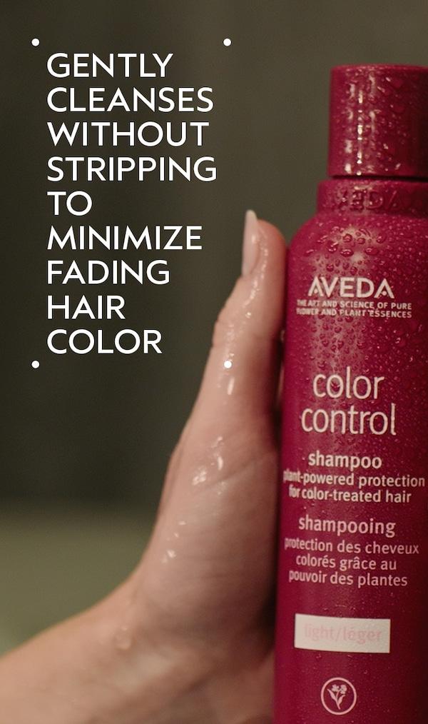 aveda color control light shampoo