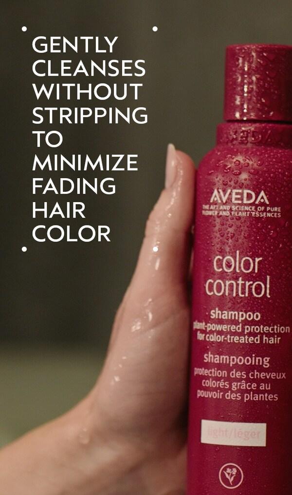 aveda color control light shampoo
