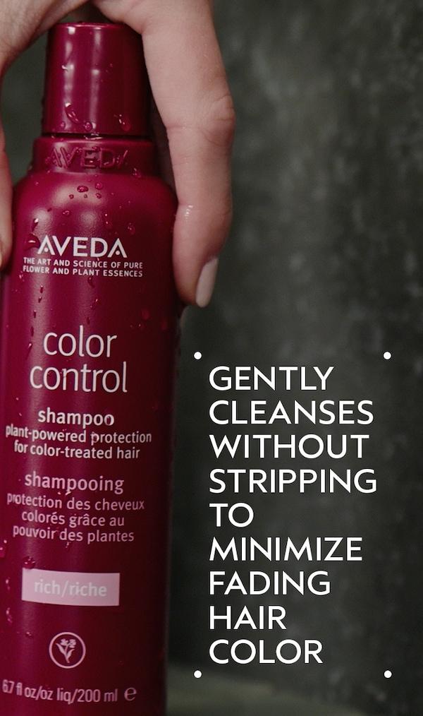 aveda color control rich shampoo