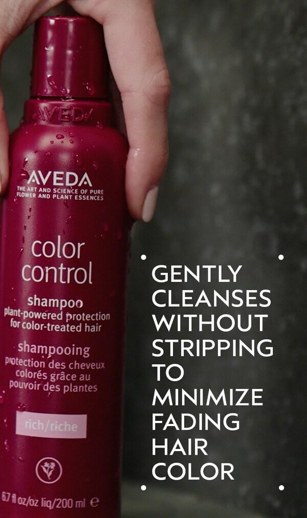 aveda color control rich shampoo