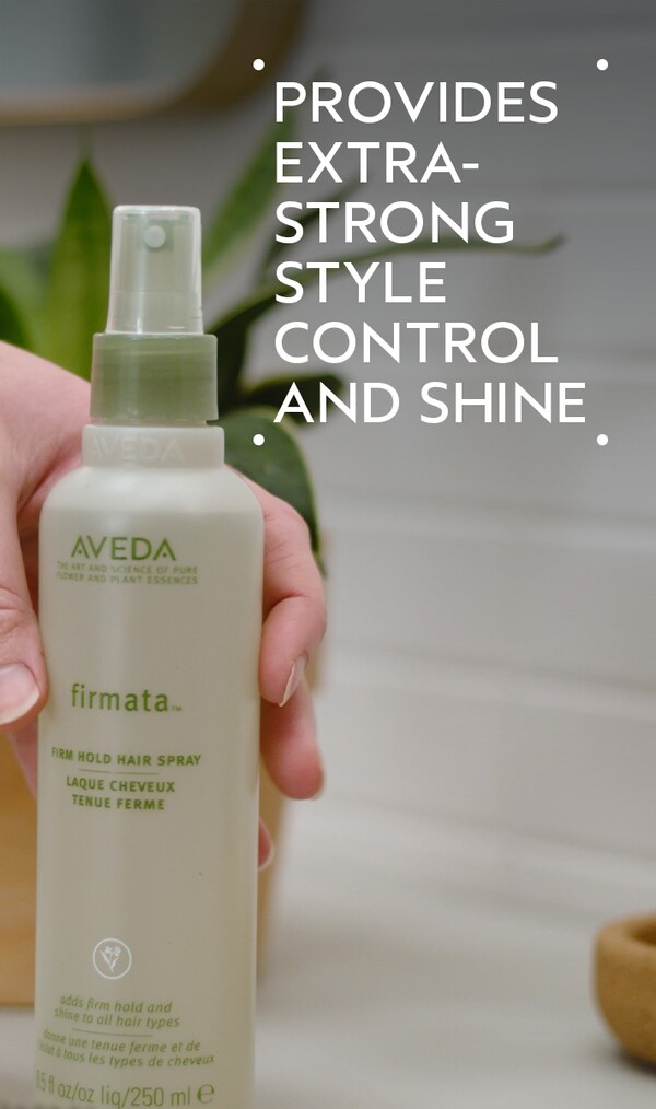 aveda firmata™ firm hold hair spray