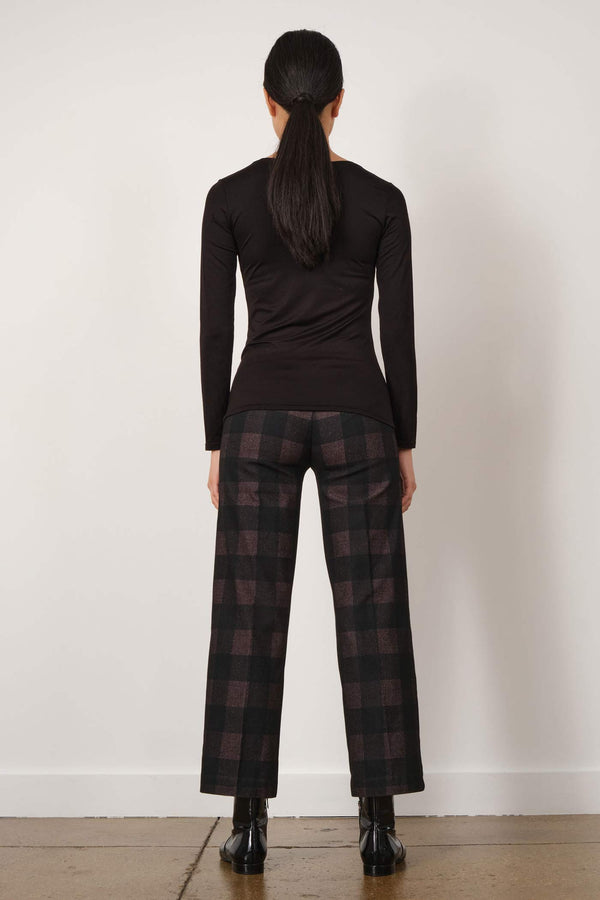 Avenue Montaigne ALEX Black Watch Red