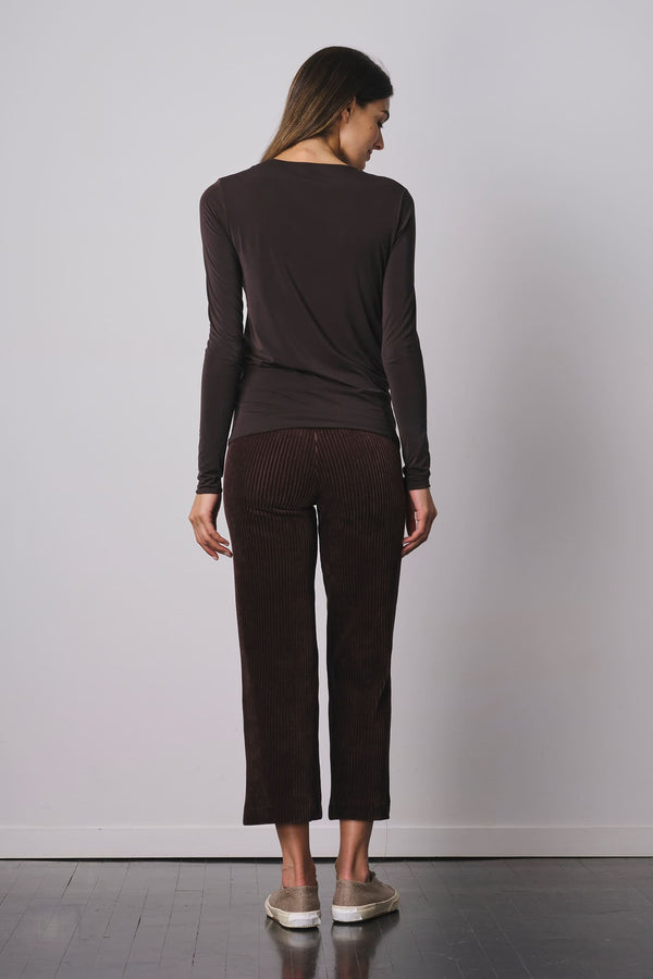 Avenue Montaigne ALEX Corduroy Brown