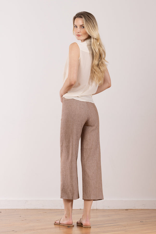 Avenue Montaigne ALEX Linen Earth