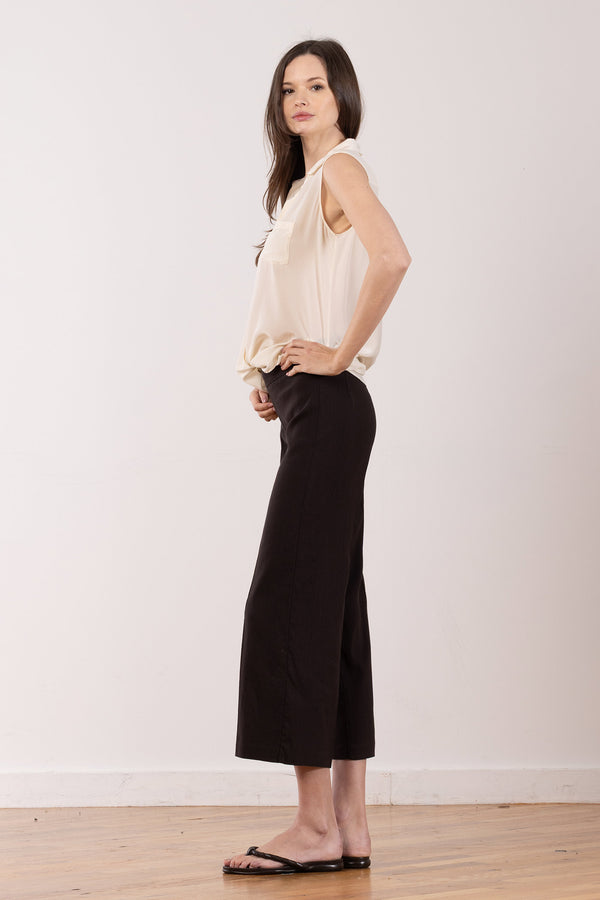 Avenue Montaigne ALEX Linen Espresso