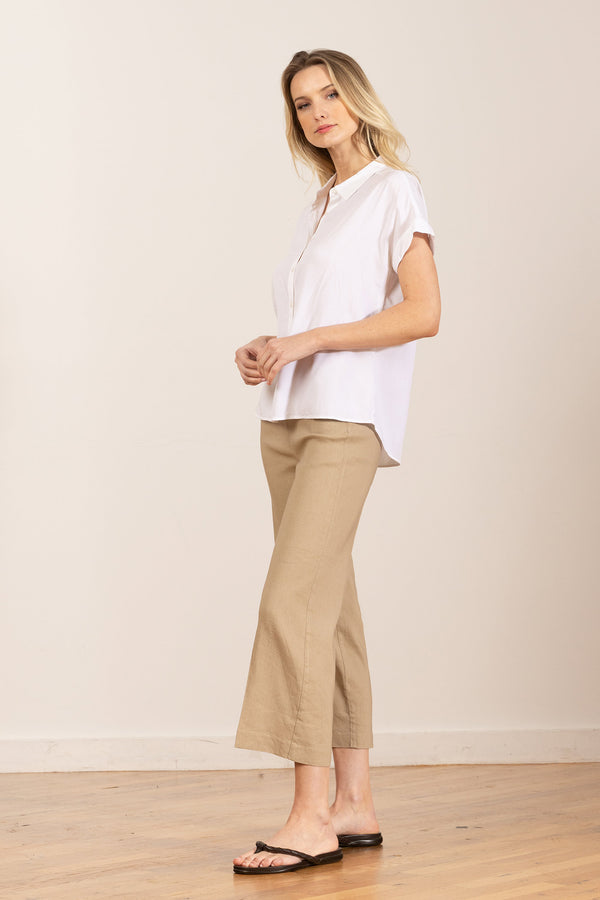 Avenue Montaigne ALEX Linen Khaki