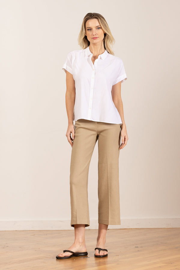 avenue montaigne ALEX Linen Khaki