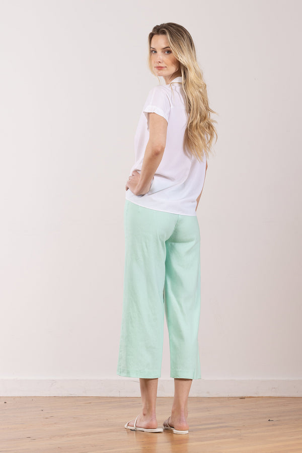 Avenue Montaigne ALEX Linen Mint