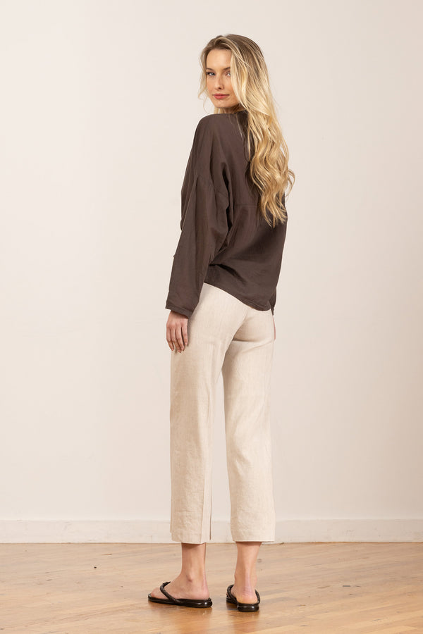 Avenue Montaigne ALEX Linen Oatmeal