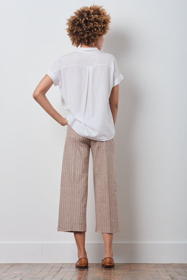 Avenue Montaigne ALEX Linen Pinstripes