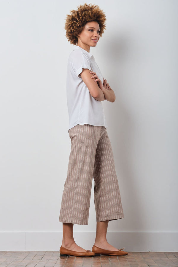 Avenue Montaigne ALEX Linen Pinstripes