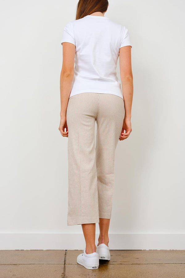 Avenue Montaigne ALEX Linen Stripes Beige