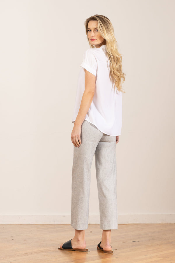 Avenue Montaigne ALEX Linen Stripes Hairline