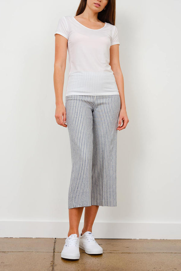 avenue montaigne ALEX Linen Ticking Stripes