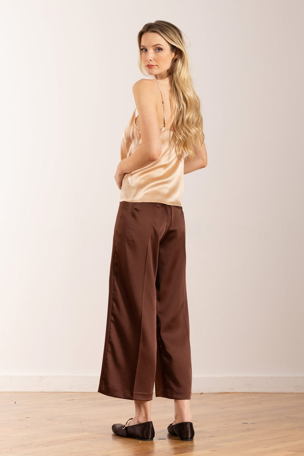 Avenue Montaigne ALEX Satin Brown