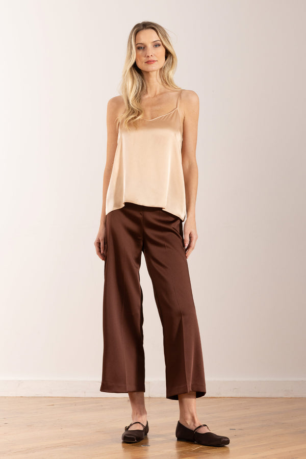 avenue montaigne ALEX Satin Brown