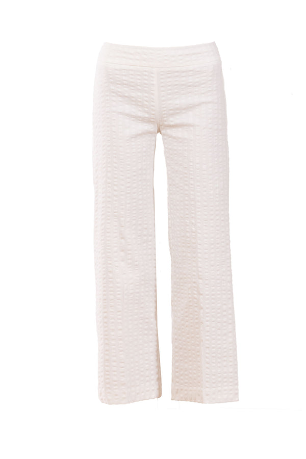 Avenue Montaigne ALEX Seersucker White