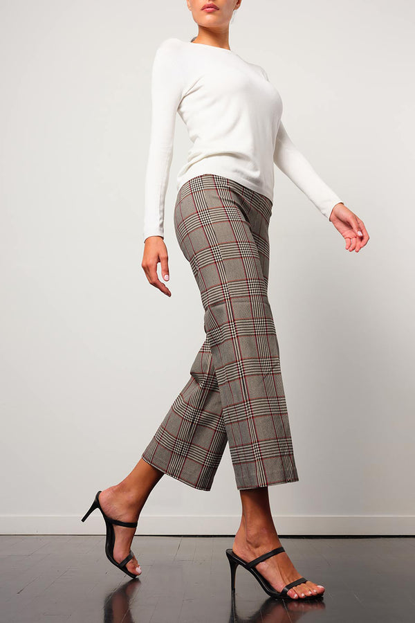 Avenue Montaigne ALEX Tartan Plaid