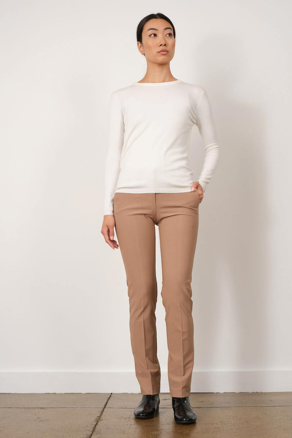 avenue montaigne BAROLO 2-Way Stretch Camel
