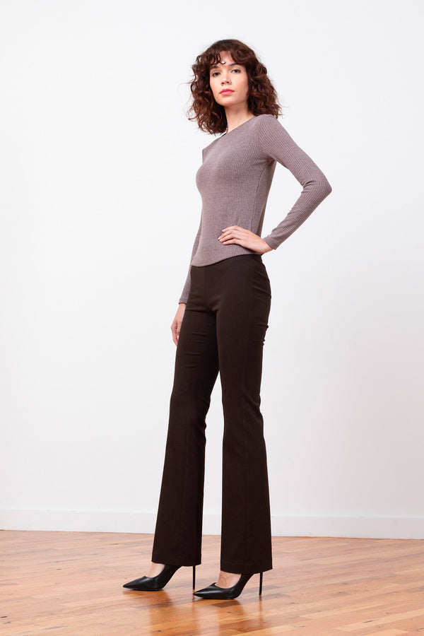 Avenue Montaigne BECCA Flannel Brown