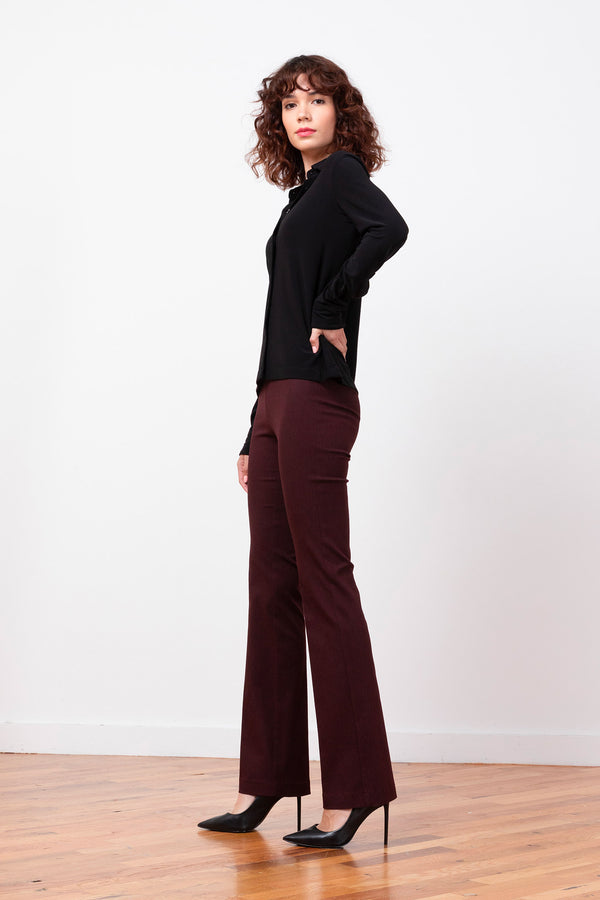Avenue Montaigne BECCA Flannel Burgundy
