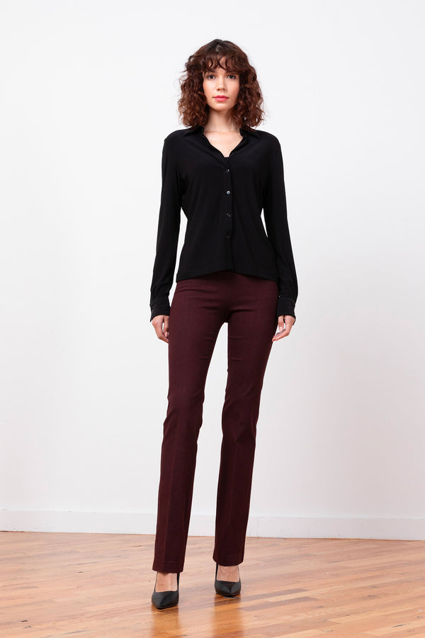 avenue montaigne BECCA Flannel Burgundy