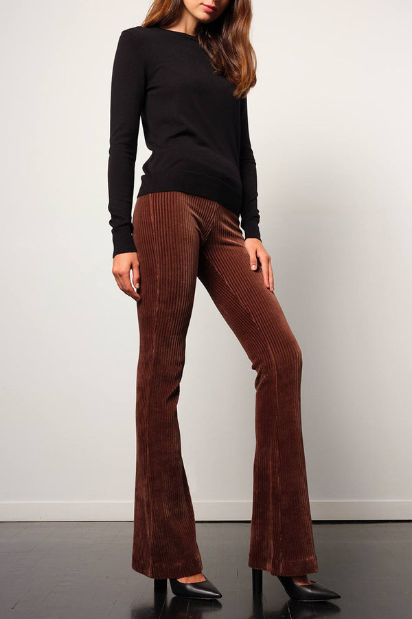 Avenue Montaigne BELLINI Corduroy Brown