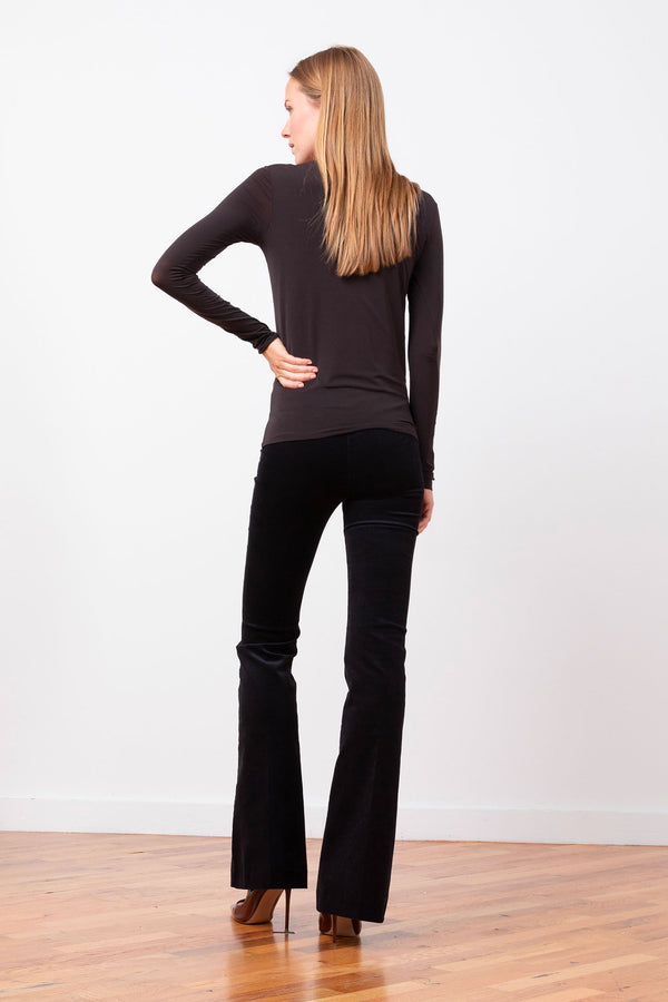 Avenue Montaigne BELLINI Fine Corduroy Black