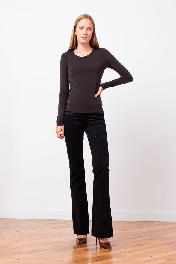 avenue montaigne BELLINI Fine Corduroy Black