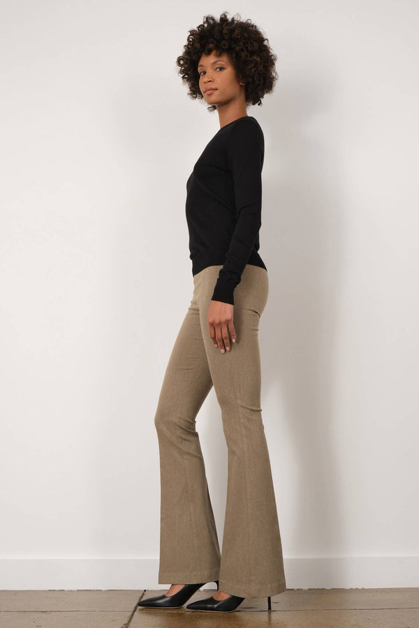 Avenue Montaigne BELLINI Flannel Chevron Beige