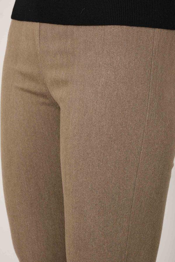 Avenue Montaigne BELLINI Flannel Chevron Beige