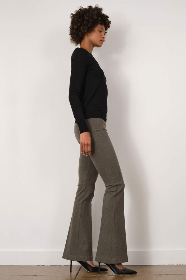 Avenue Montaigne BELLINI Flannel Chevron Taupe