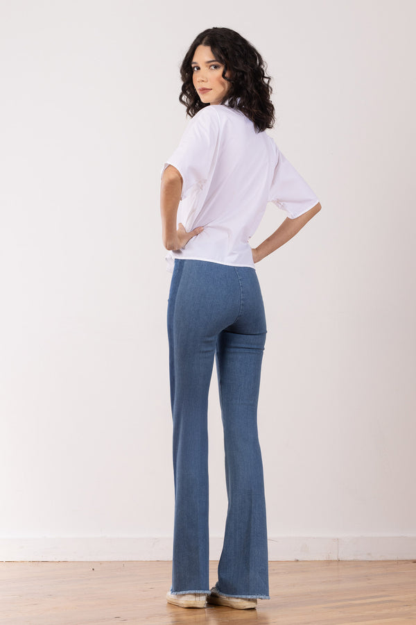 Avenue Montaigne BELLINI Light Denim With Band