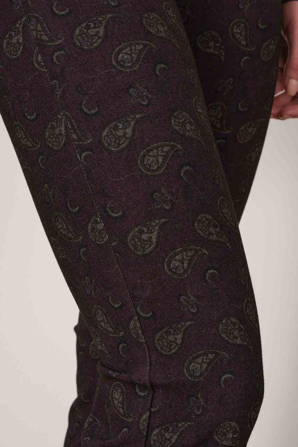 Avenue Montaigne BELLINI Paisley Purple